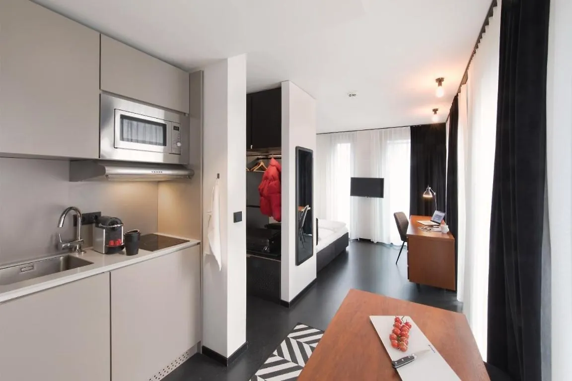 *** Hotel apartamentowy Brera Serviced Apartments Munich Schwabing Niemcy